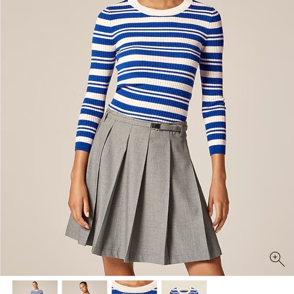 J. Crew NWT M Carolyn three-quarter sleeve sweater - 100% merino wool - Picture 2 of 12